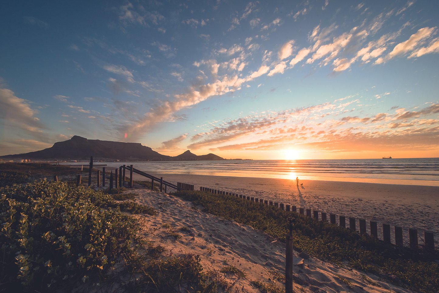 Blueberg Strand bei Kapstadt