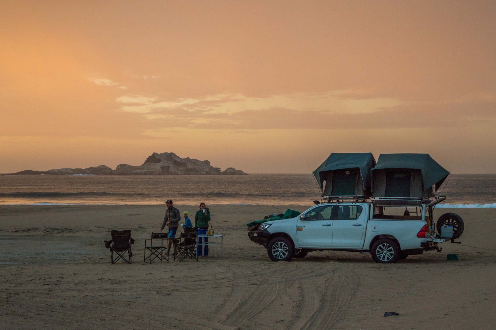 Africa on Wheels Camping mit Dachzelt in Namibia