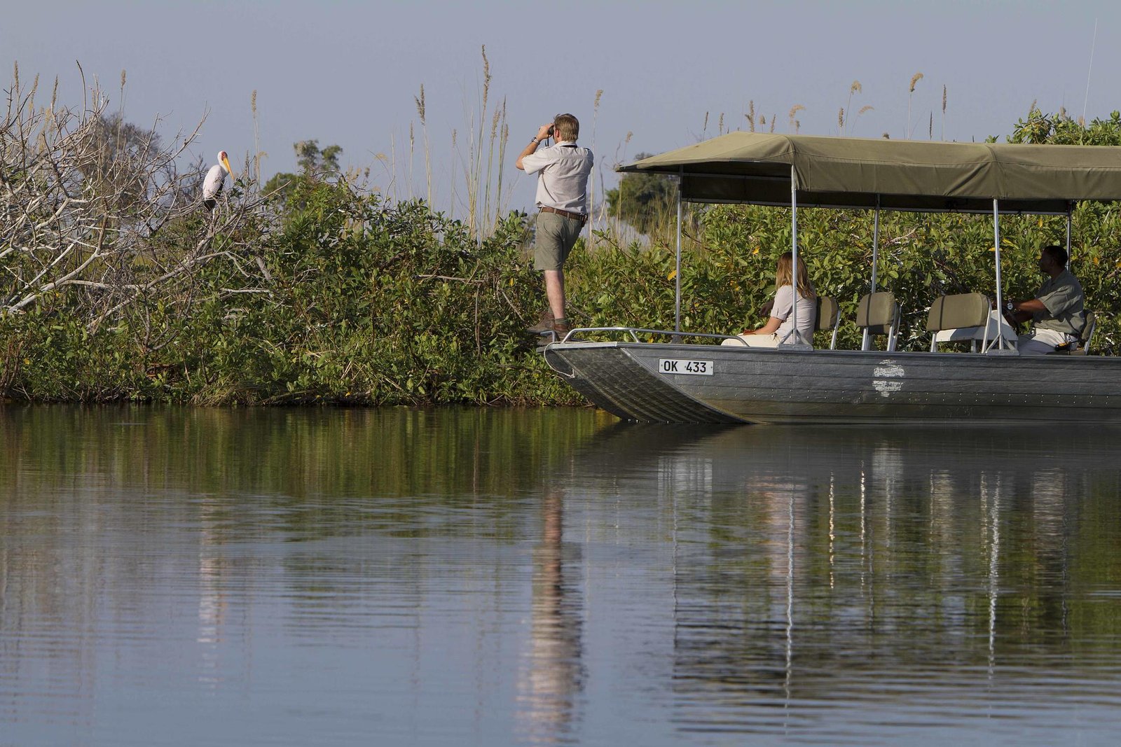 Camp Xakanaxa Bootssafari und Vogelbeobachtung