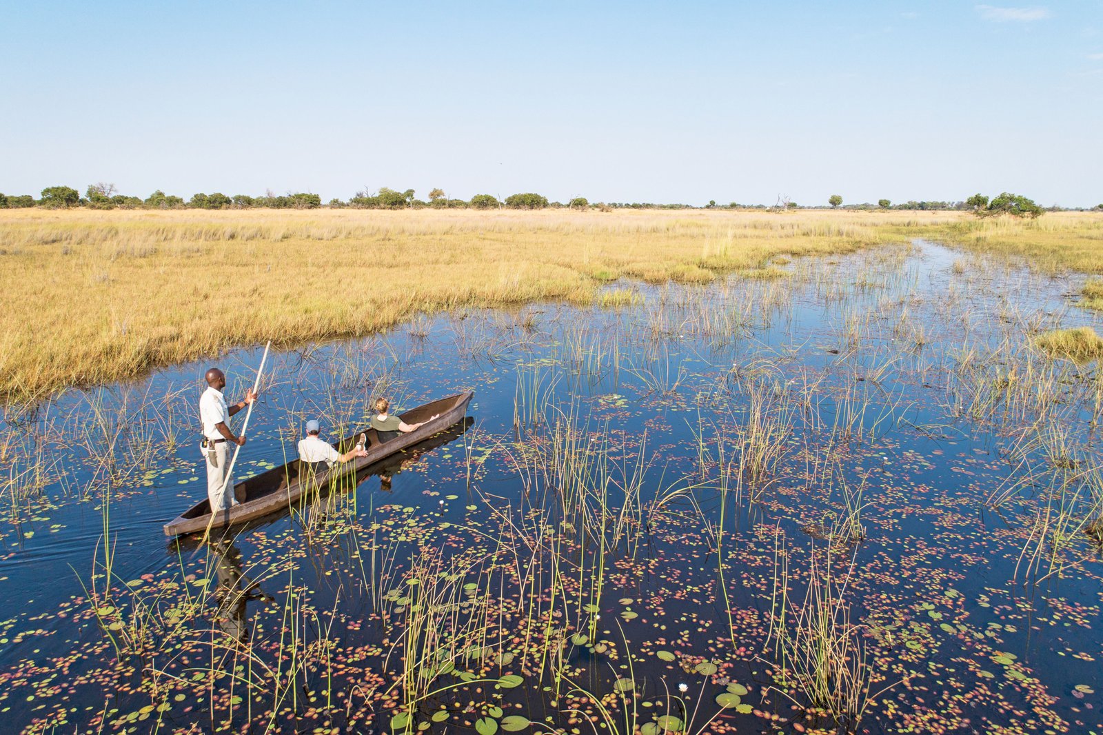 Mokoro im Okavango Delta
