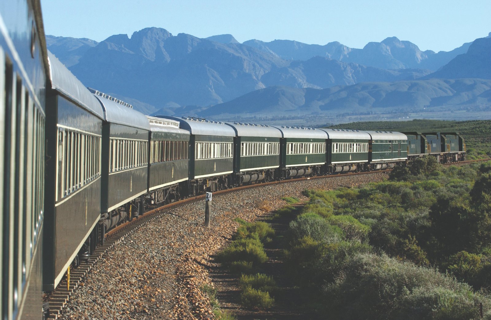 Rovos Rail Fahrt durch Outeniqua Mountains