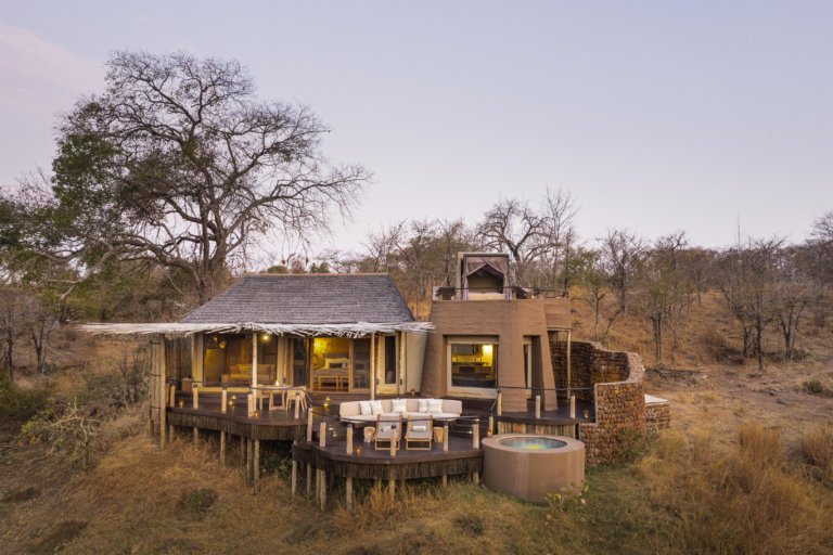 Puku Ridge Suite mit Planschpool und Sleep-out auf dem Dach