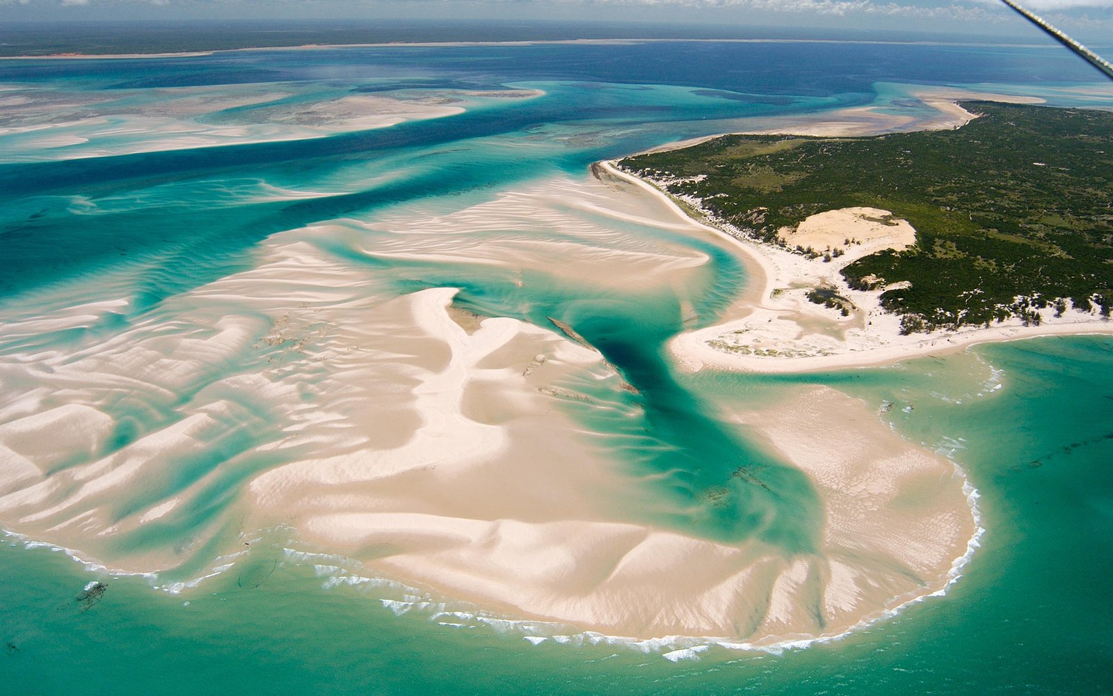 Benguerra Island von Oben