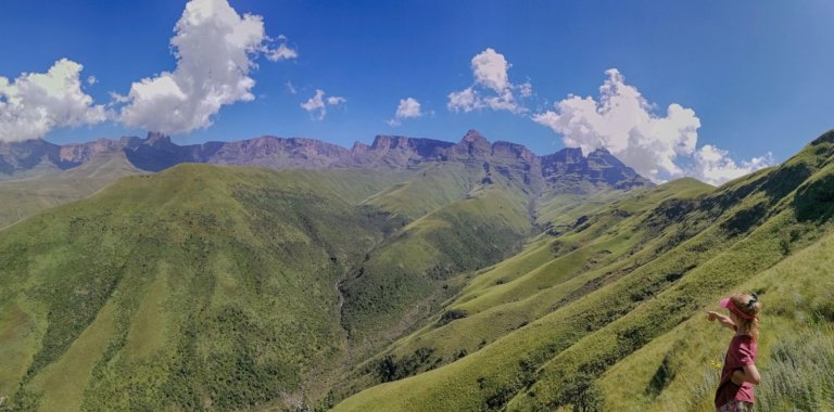 Berglandschaft von Drakensberge