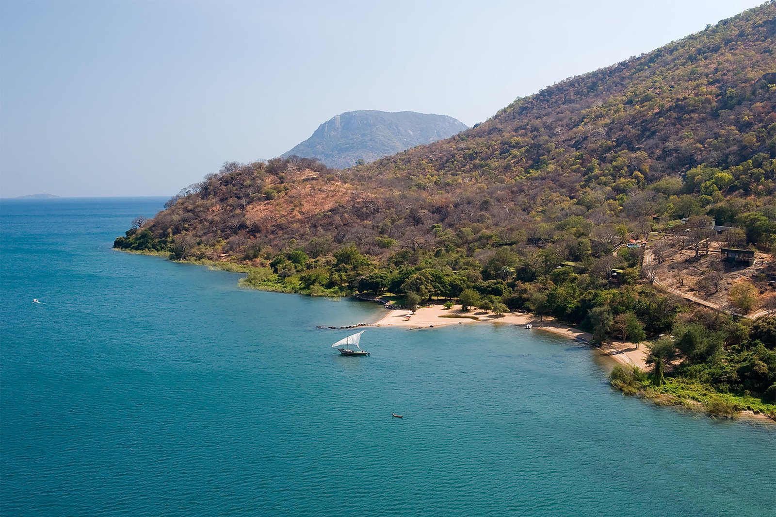 Sicht auf Lake Malawi